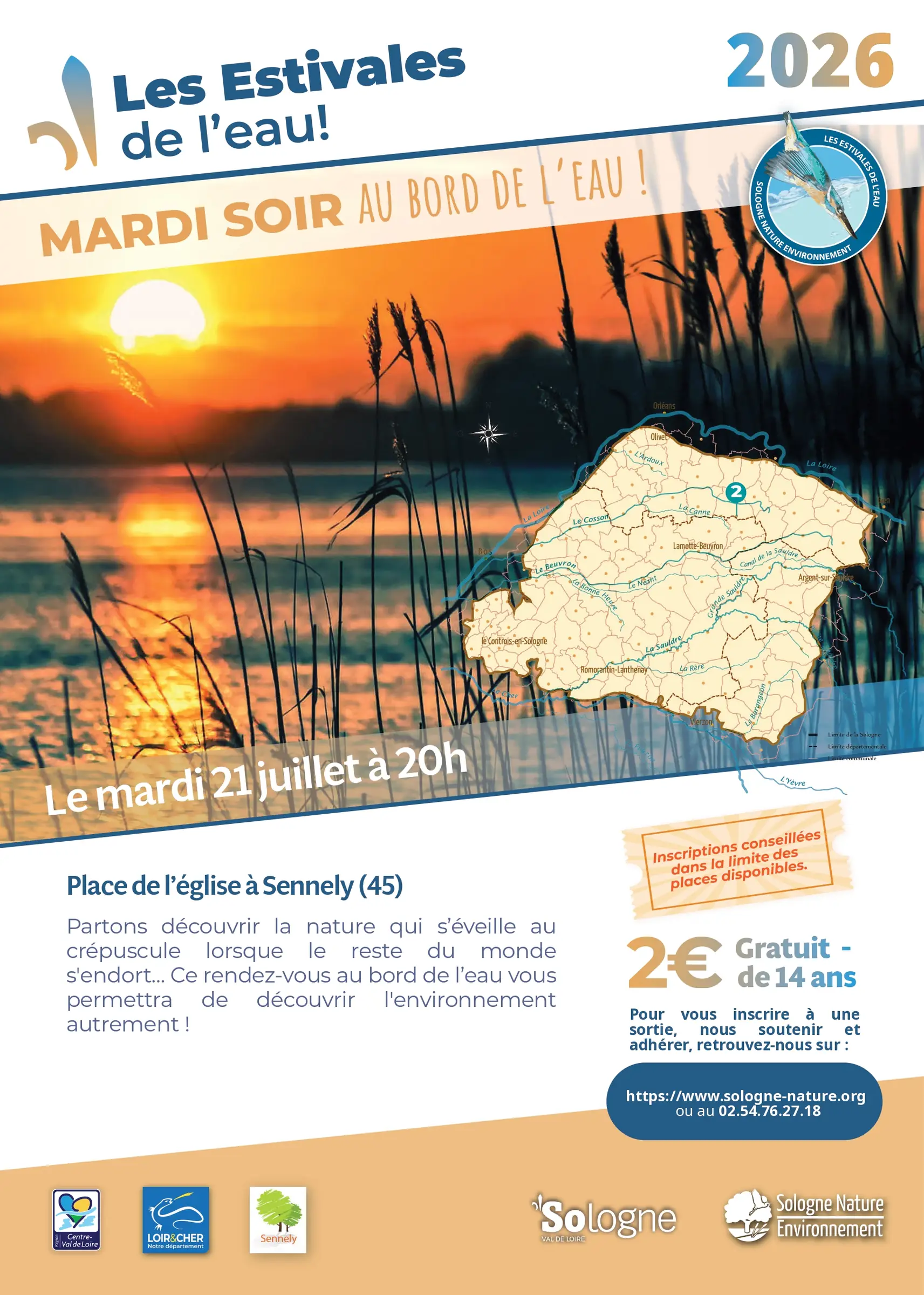 Mardi soir au bord de l'eau