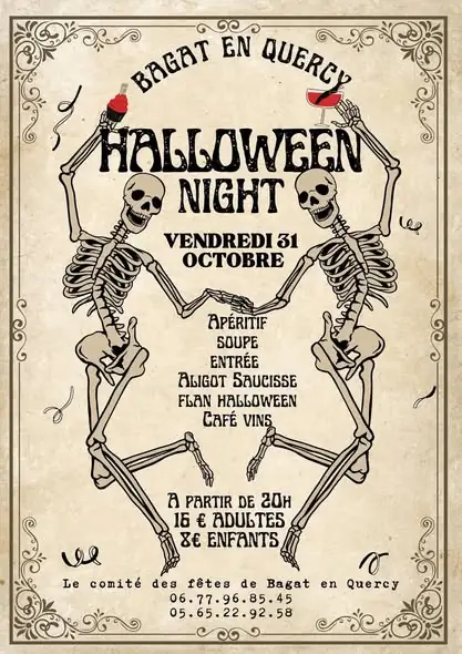 Halloween Party à Bagat-en-Quercy