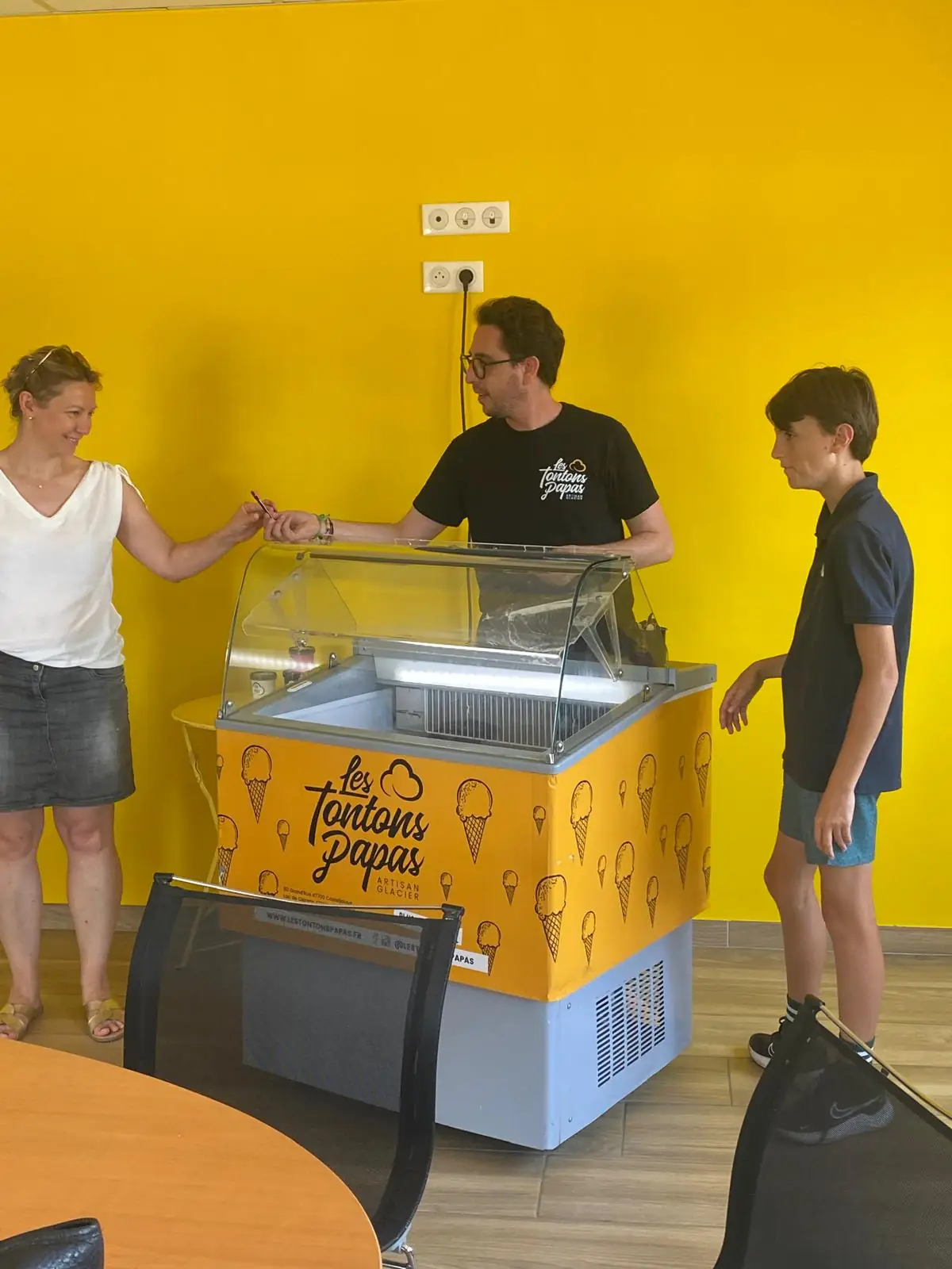 Visite de l'atelier des Tontons Papas