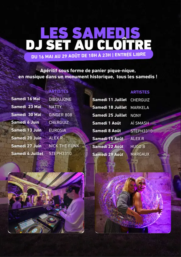 Les Cordeliers : Samedis DJ SET