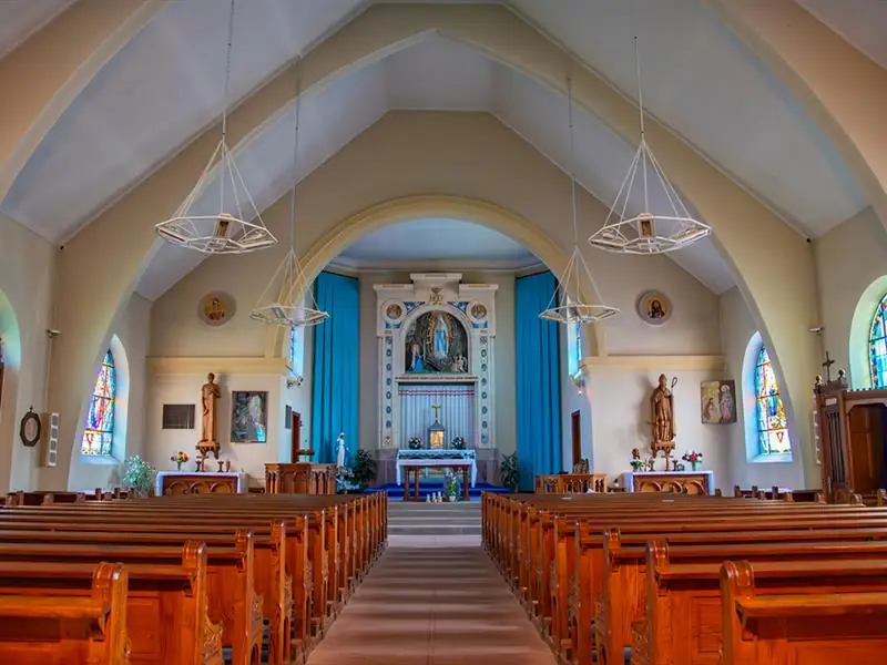L'église Sainte-Bernadette