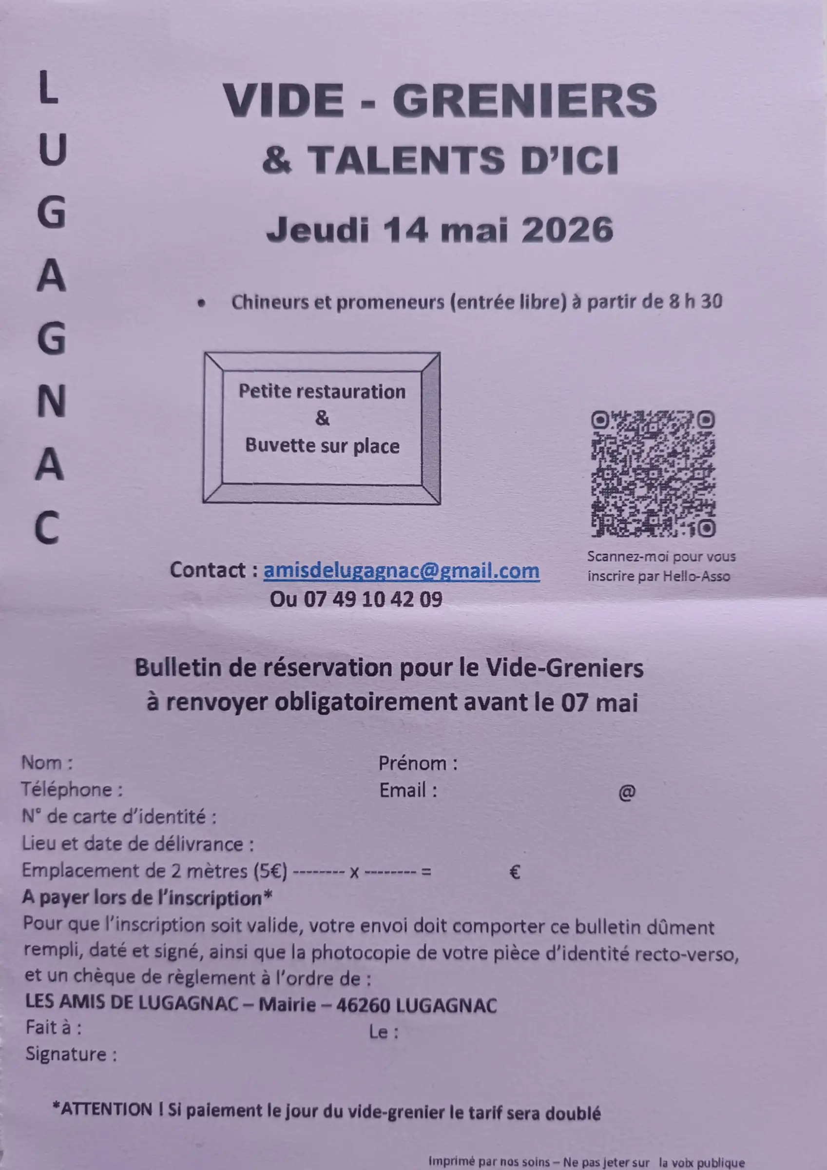Vide-Greniers & Talents d'ici