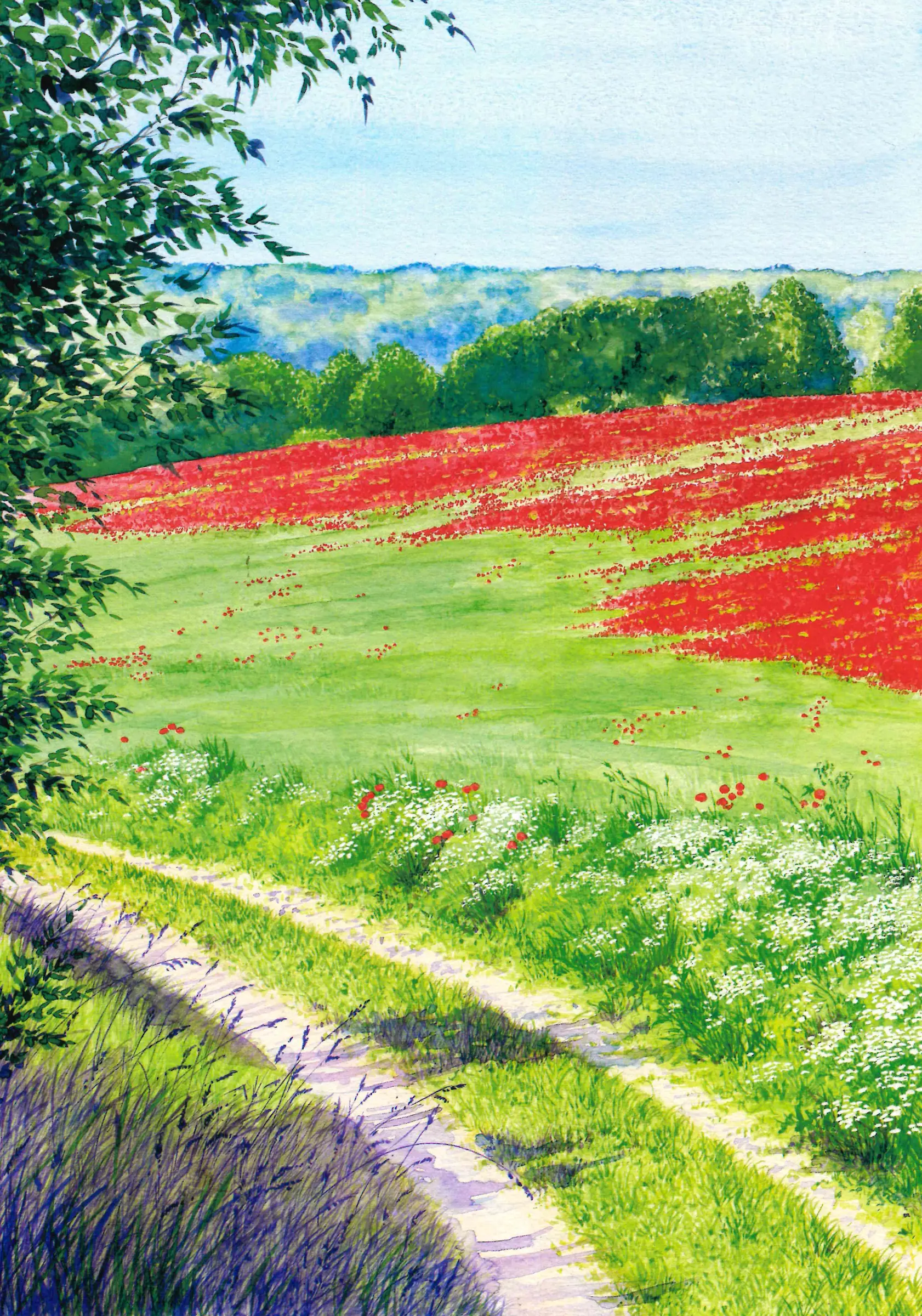 Exposition "Aquarelles" d'Isabelle Gatto-Sandri