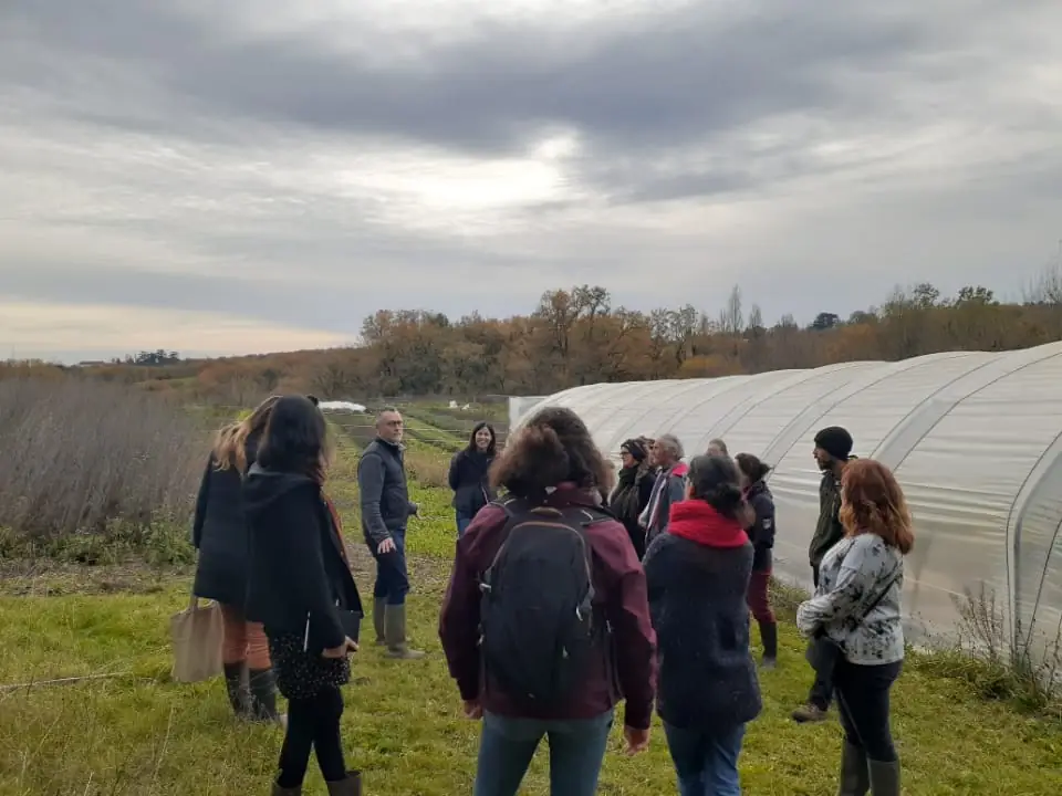 Visite de la ferme bio Néoherba