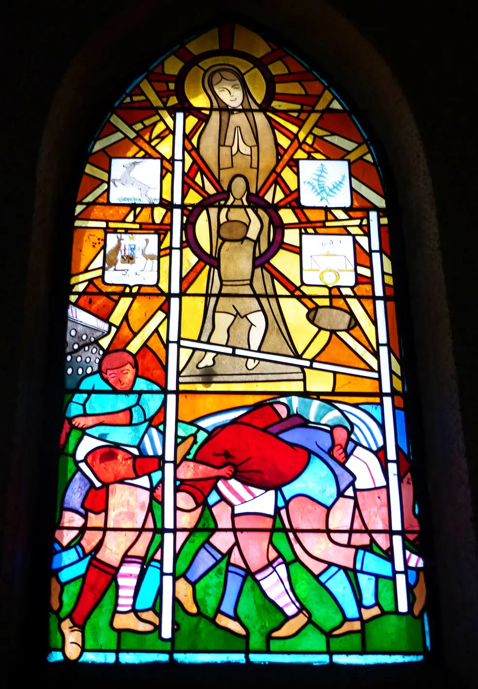 Chapelle Notre Dame du Rugby et sa salle d'exposition