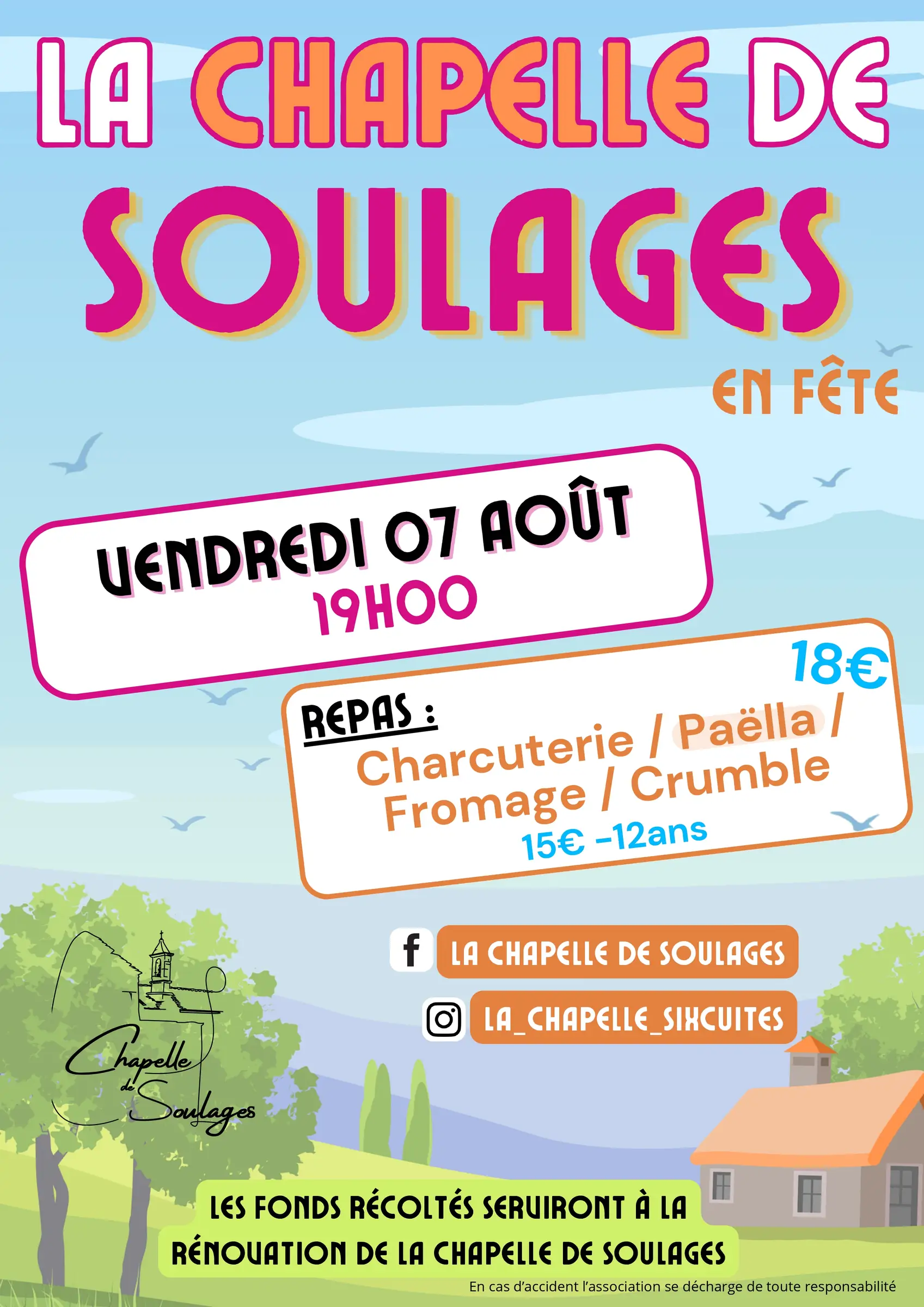 LA FËTE DE SOULAGES