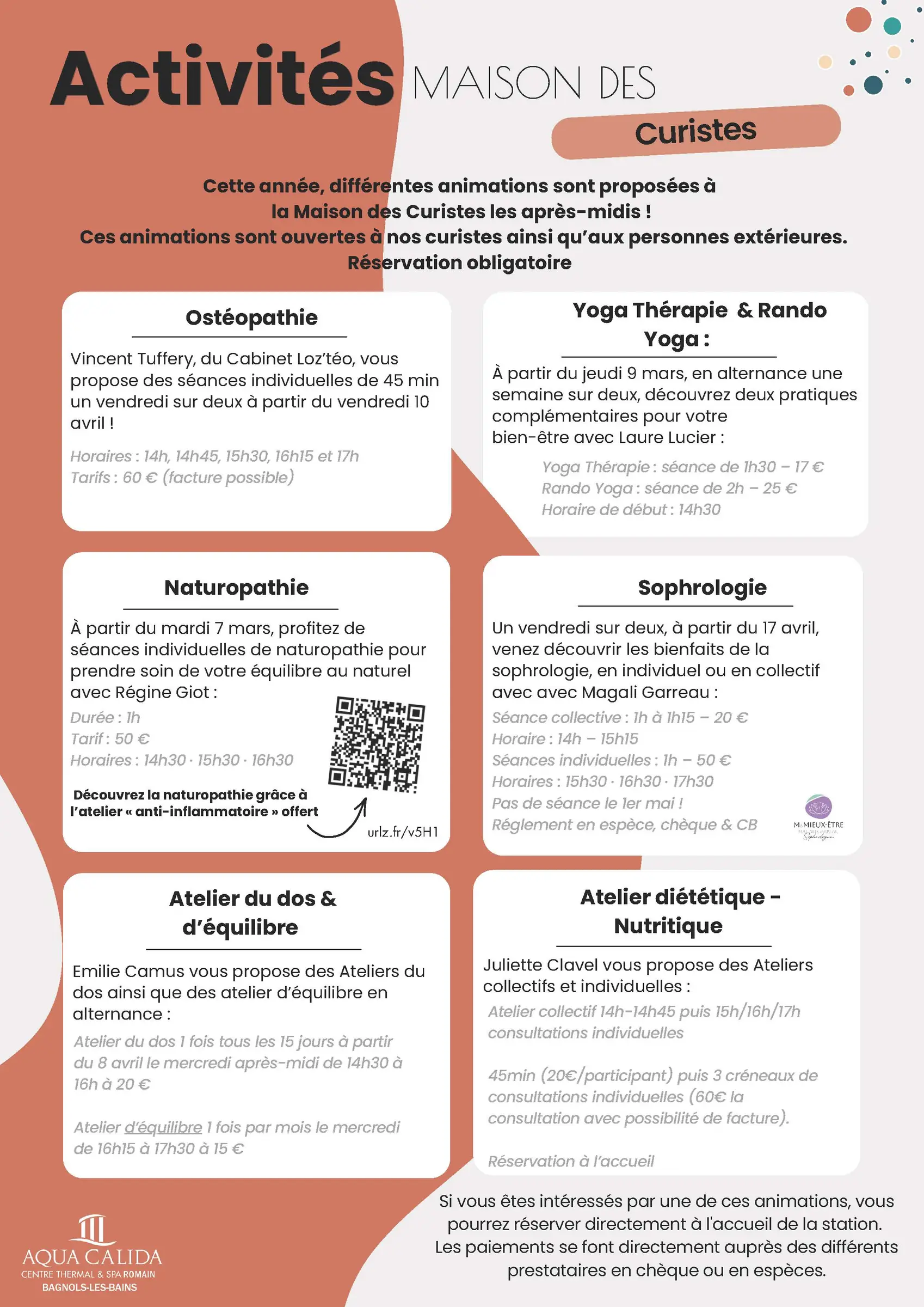 ATELIER DIÉTÉTIQUE ET NUTRITION