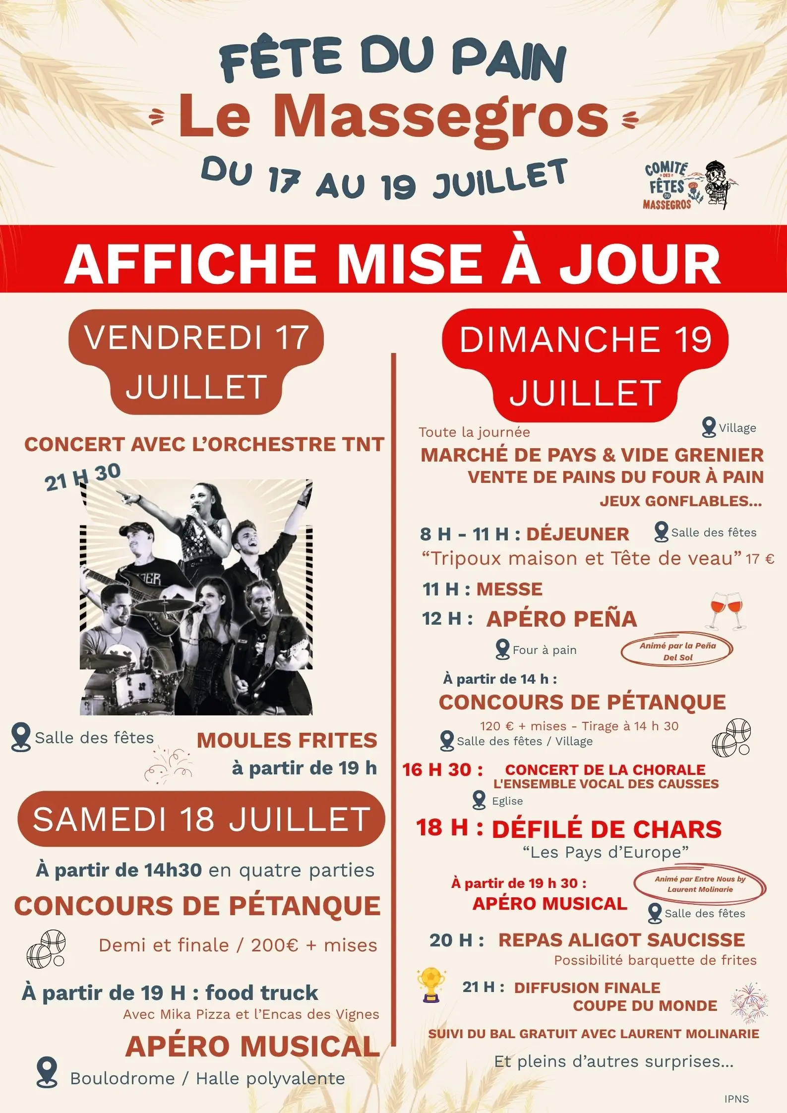 FÊTE DU PAIN DU MASSEGROS