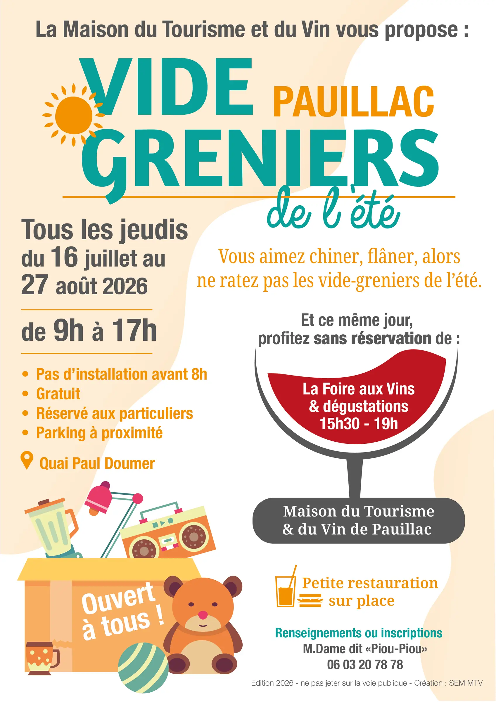 Vide-greniers de l'été