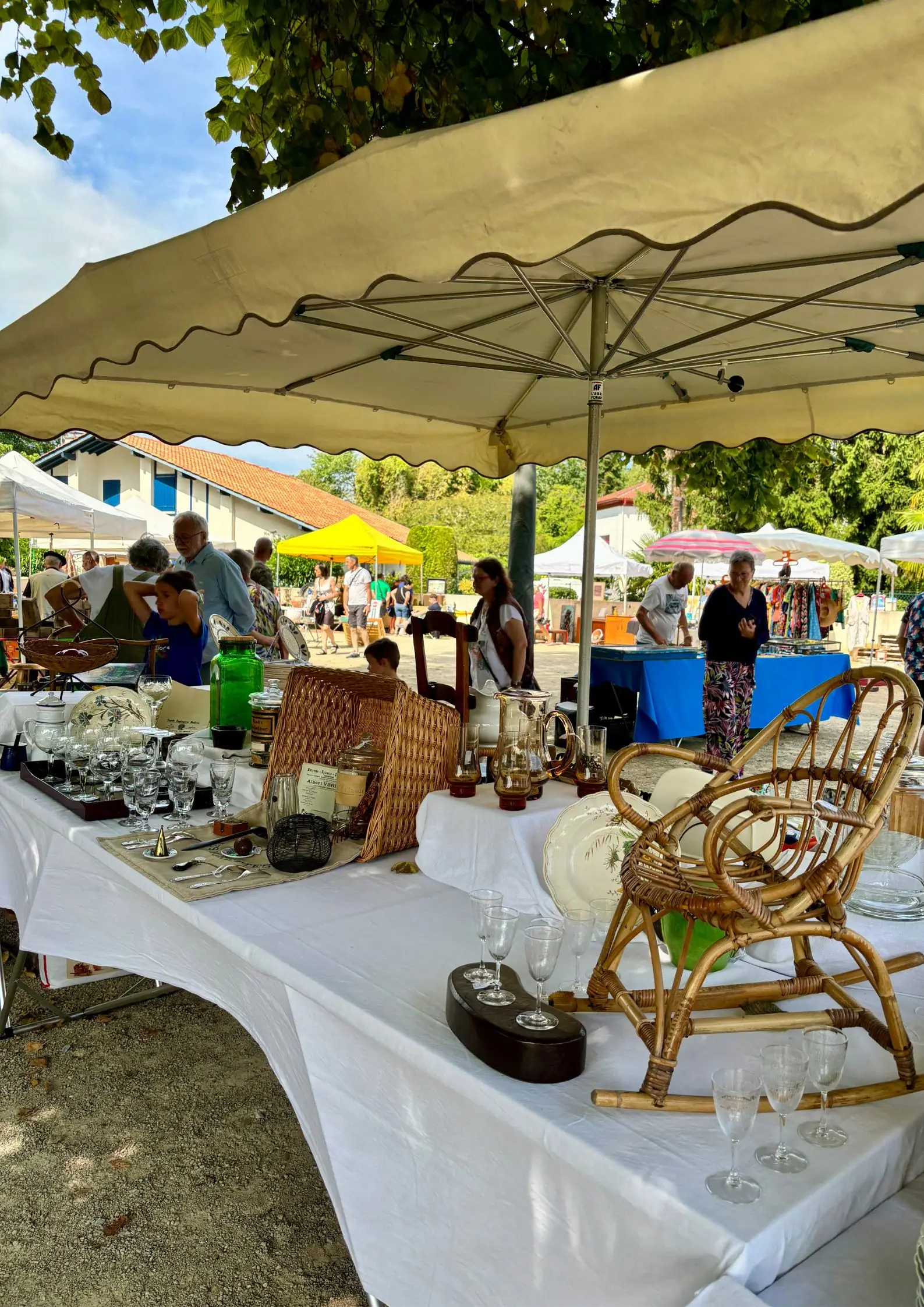 Marché à la brocante