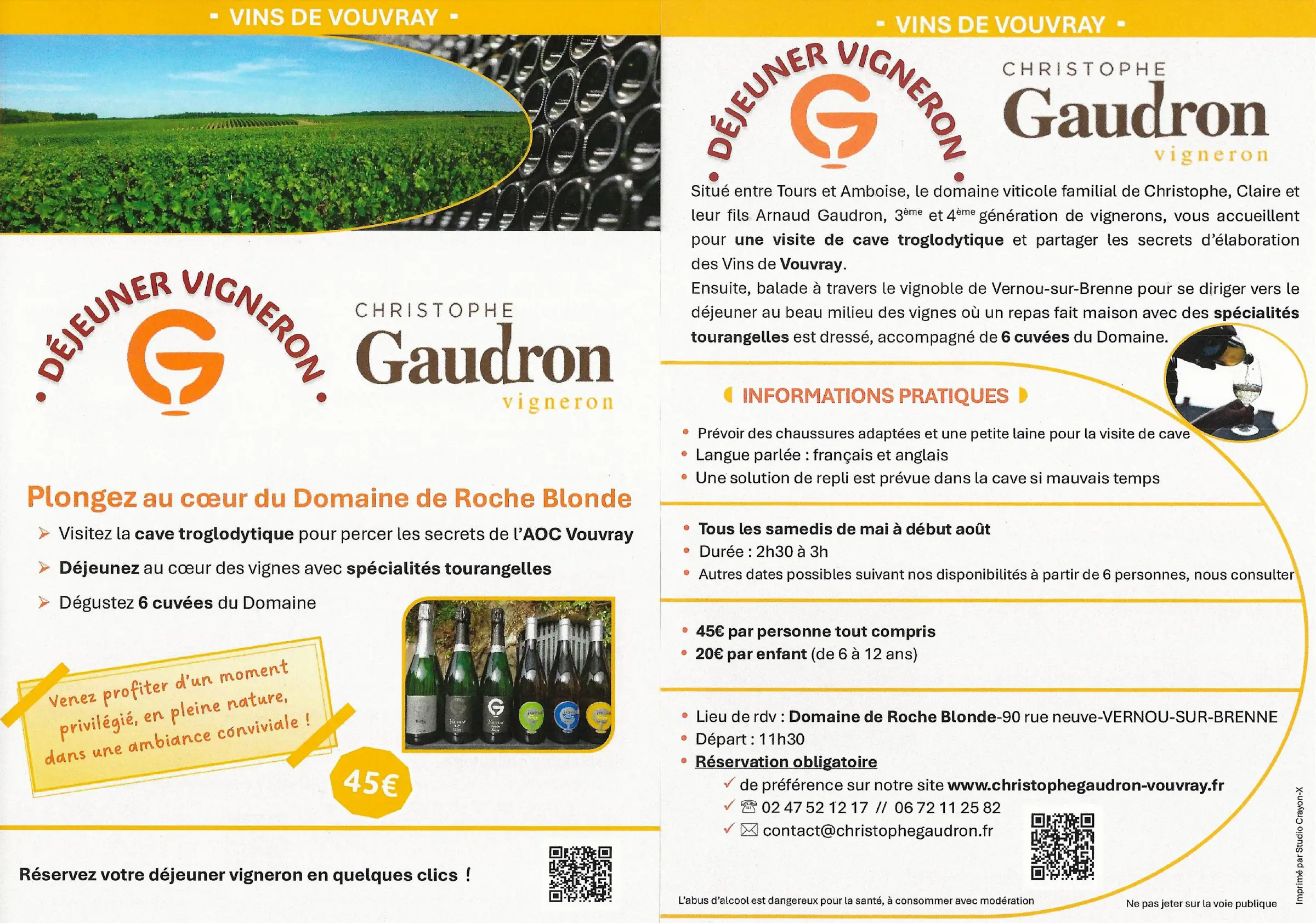 Déjeuner Vigneron