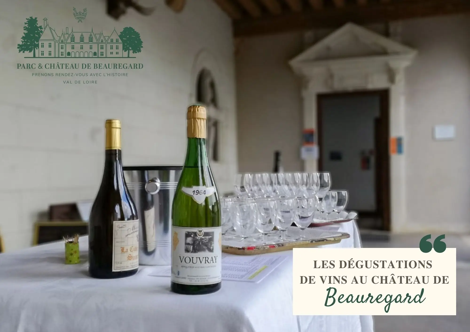 Découvertes gastronomiques au Parc et Château de Beauregard à Cellettes