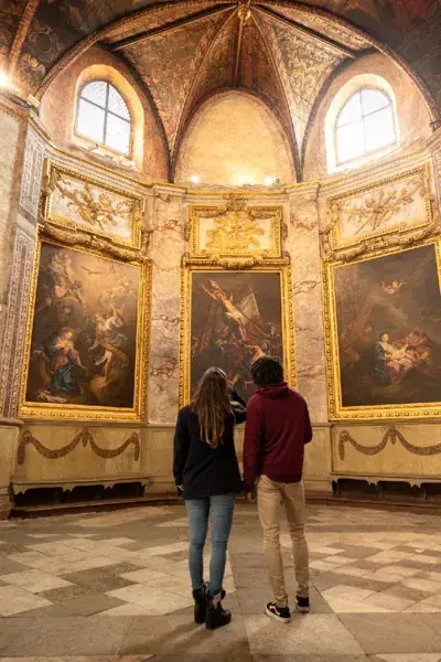 La chapelle des Pénitents Noirs en visite guidée groupe