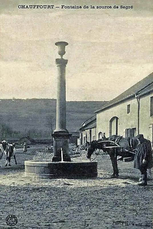Fontaine de Ségré à Chauffourt