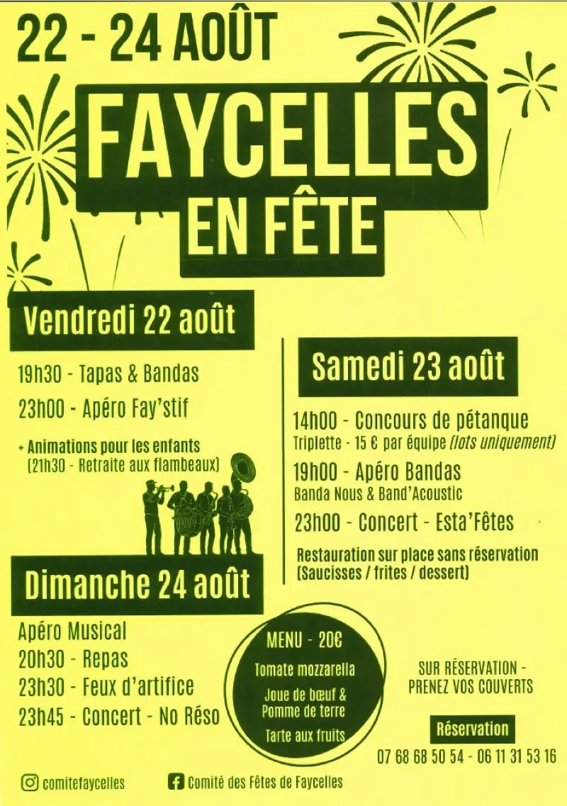 Fête votive de Faycelles