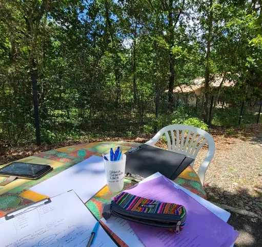 Atelier d'écriture au conservatoire des Landes de Gascogne