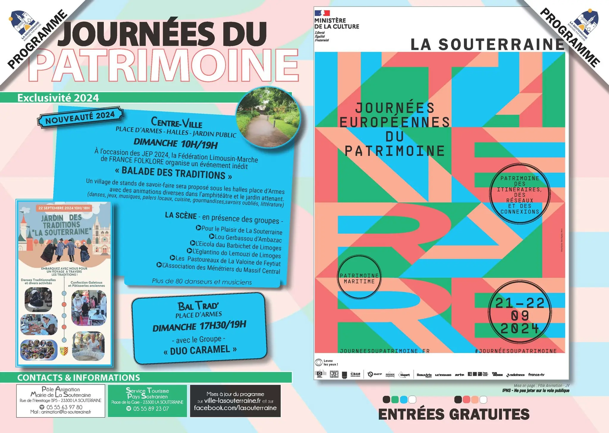Journées du Patrimoine à La Souterraine