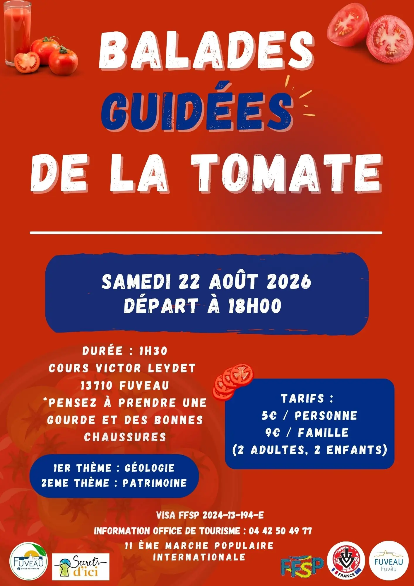Balades découvertes de "la Nuit de la Tomate"