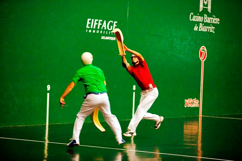 Pelote basque à cesta punta : 1ère demi-finale du tournoi l'Etoile d'or