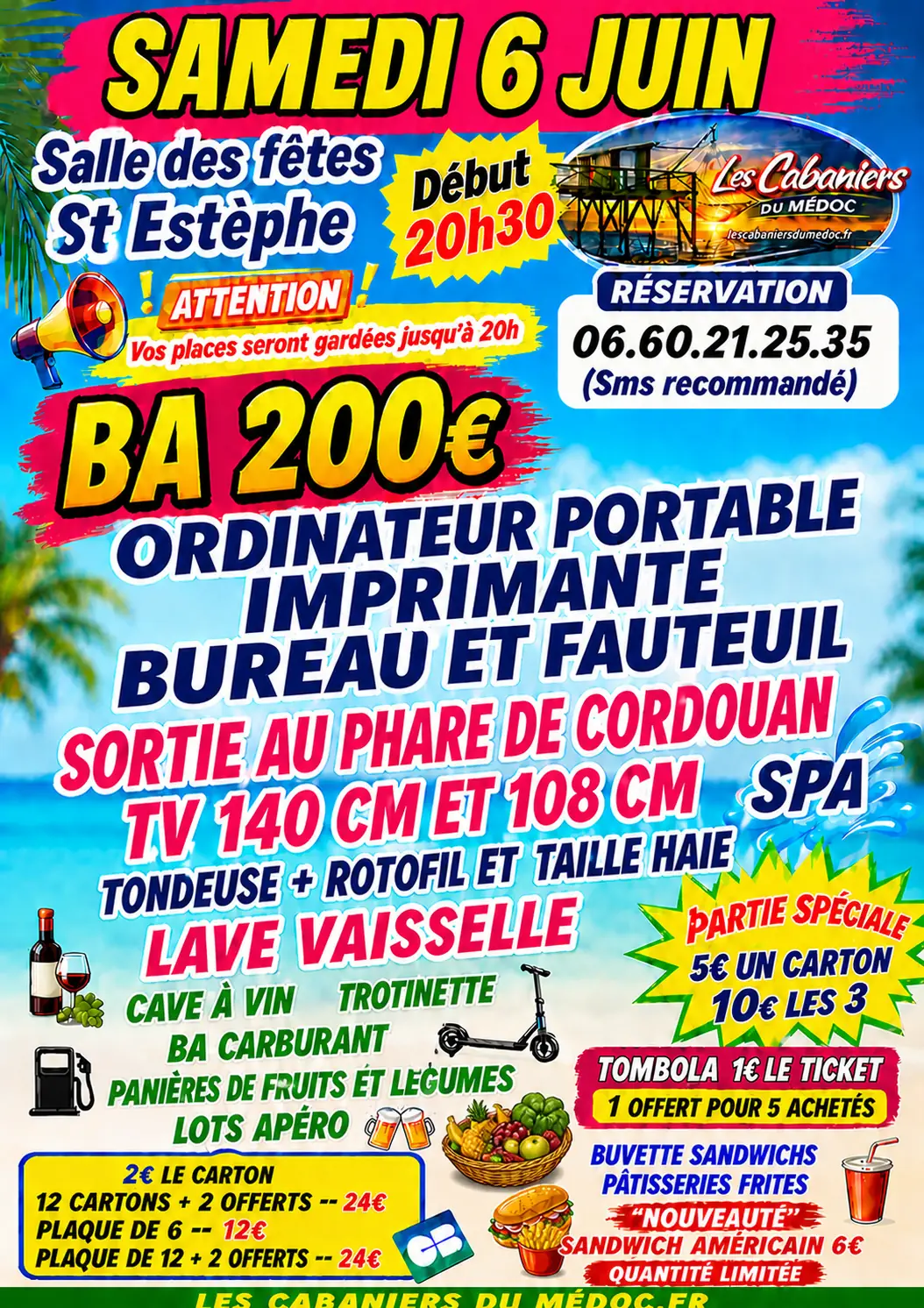 Les Lotos 2026 des Cabaniers du Médoc