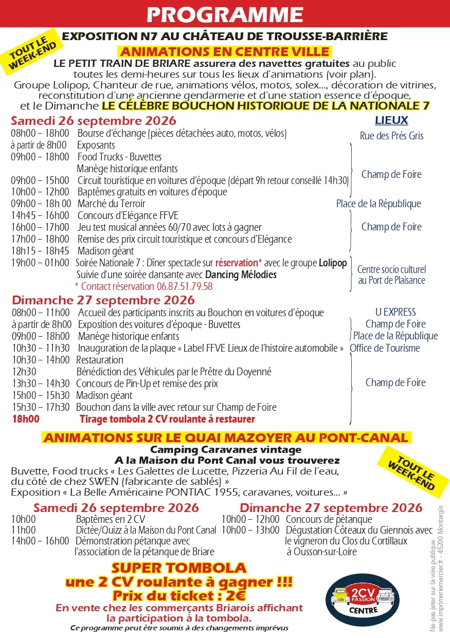 3ème Bouchon de la Nationale 7 de Briare