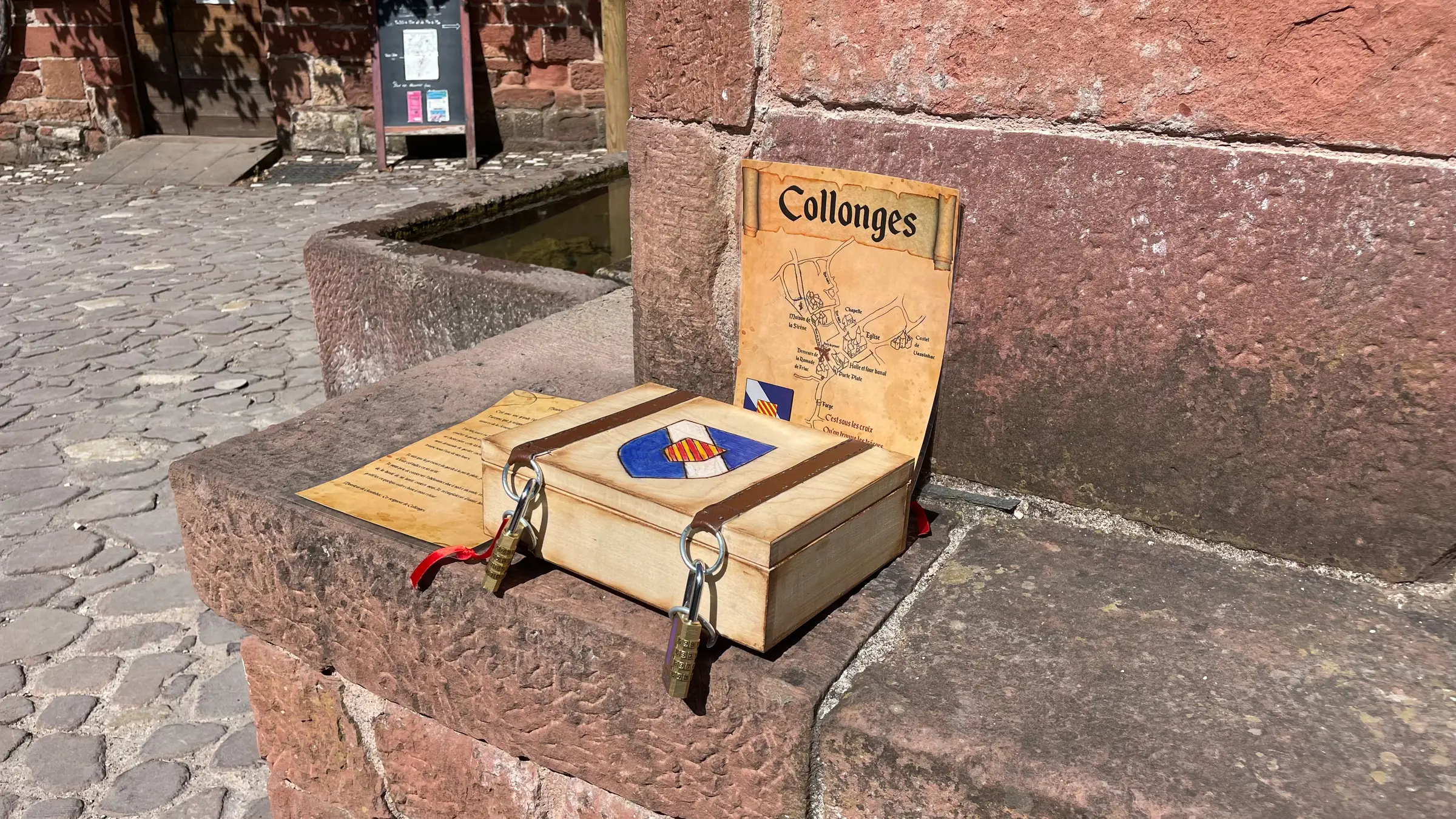Jeu de piste à Collonges-la-Rouge
