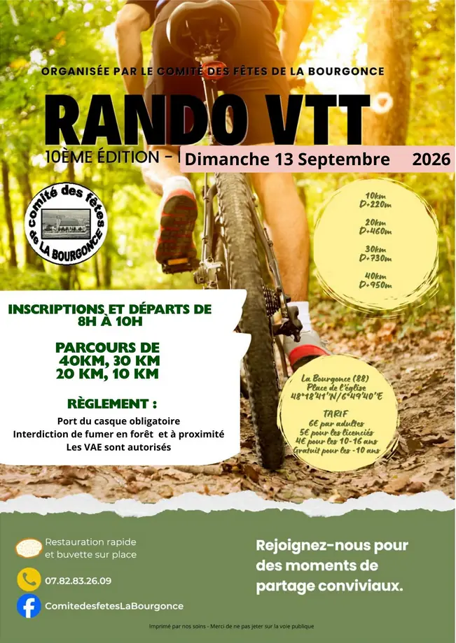 10ème Rando VTT des Jumeaux