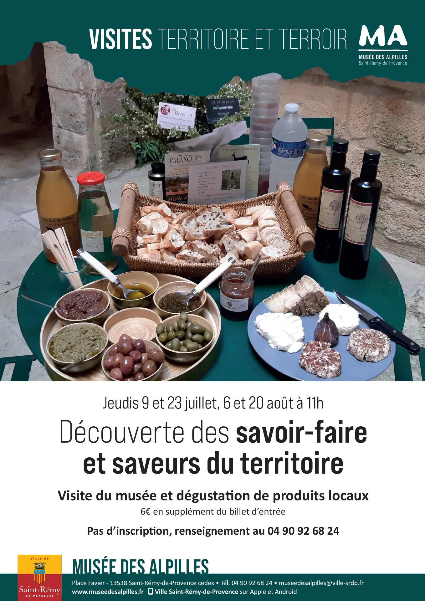 Visite Territoire & Terroir à Saint-Rémy-de-Provence