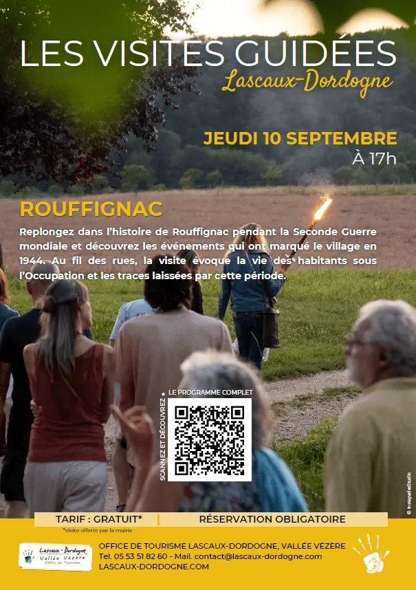 Visite guidée 2026 - Rouffignac-Saint-Cernin-de-Reilhac