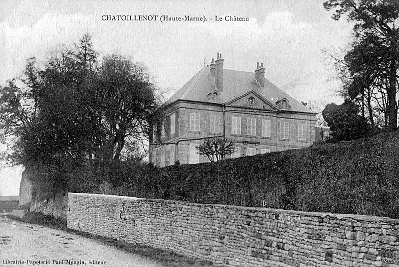 Château XVIIIe siècle de Chatoillenot