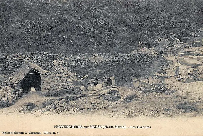 La meule des carriers de Provenchères-sur-Meuse
