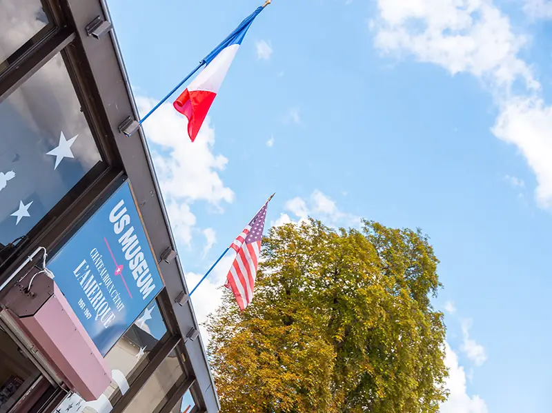Les américains à Chateauwoo
