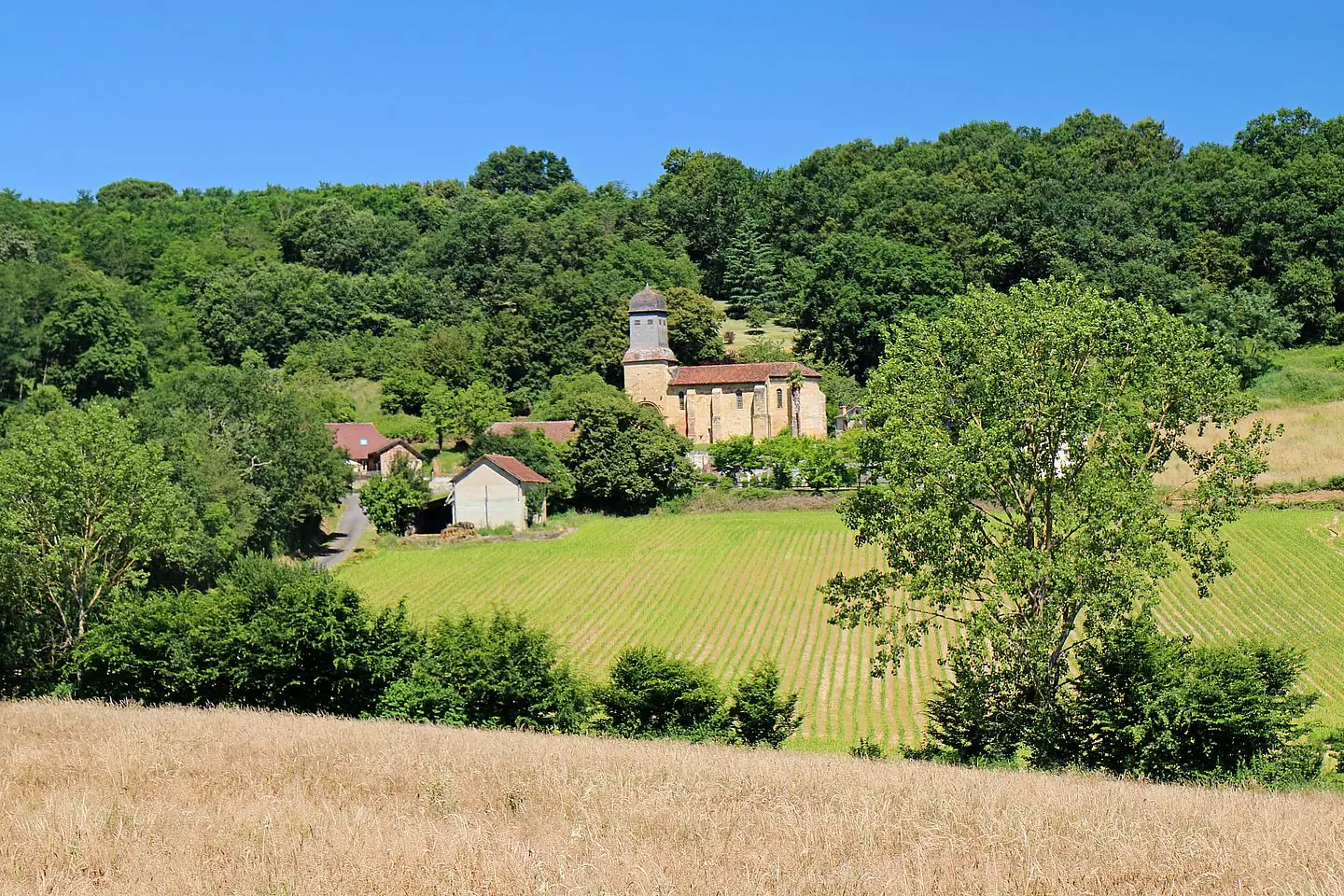 Je découvre avec "Zoé la curieuse" l'église Saint-Jean-Baptiste de Diusse