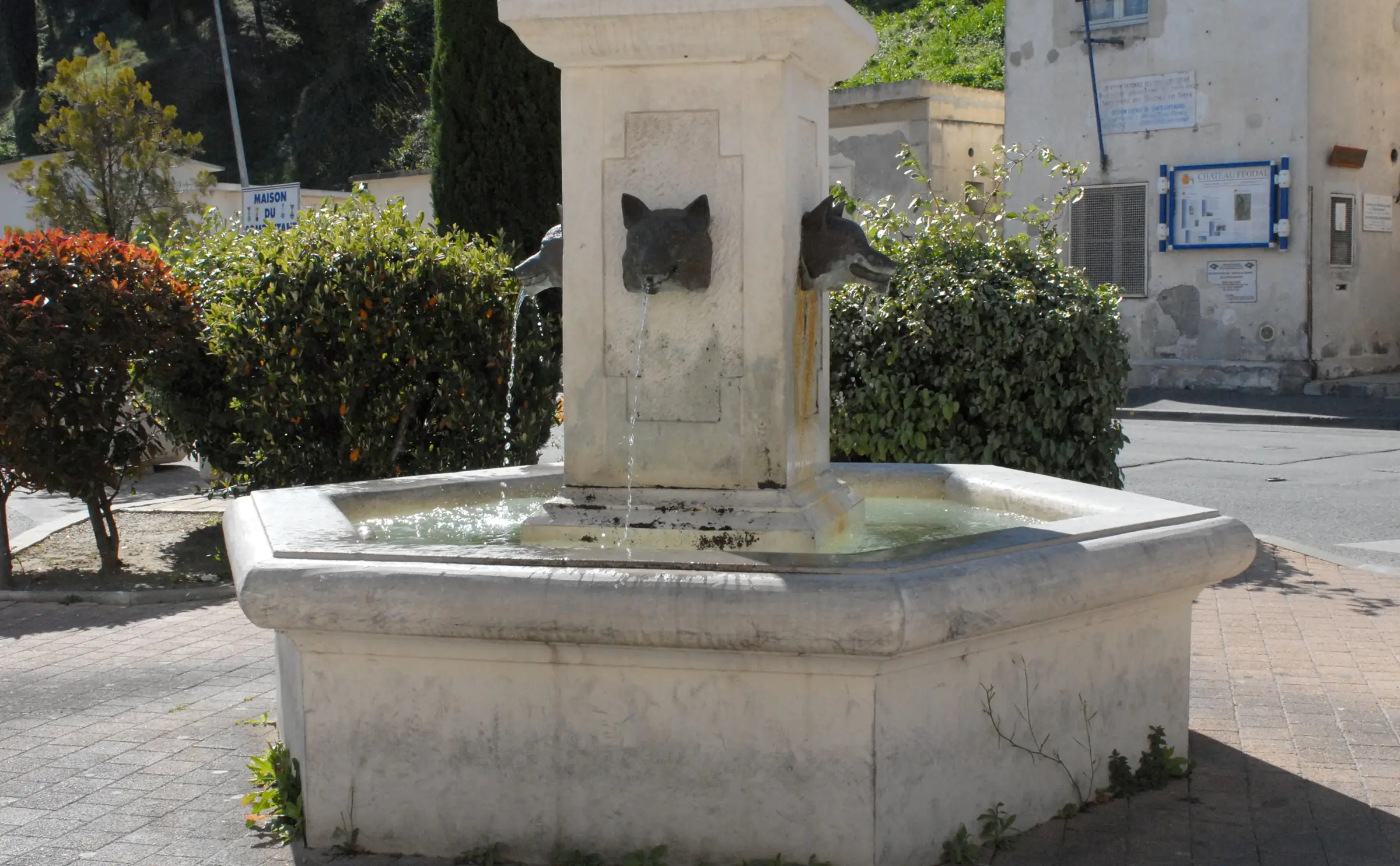 Fontaine des quatre renards