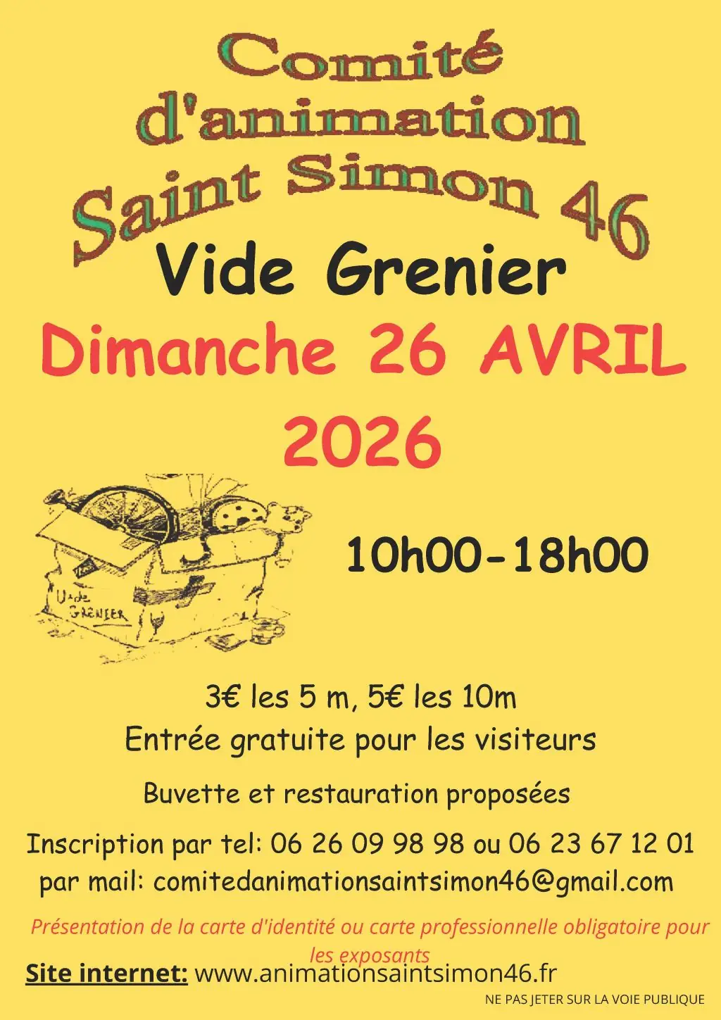 Vide-Greniers à Saint-Simon