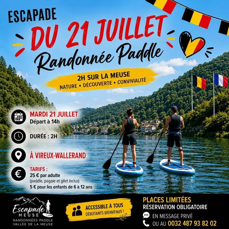 Escapade Randonnée Paddle