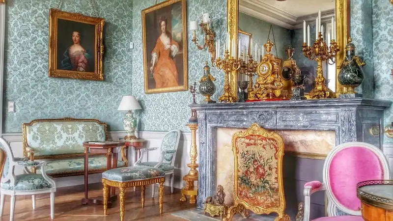 Visite des intérieurs du Château de Chantore