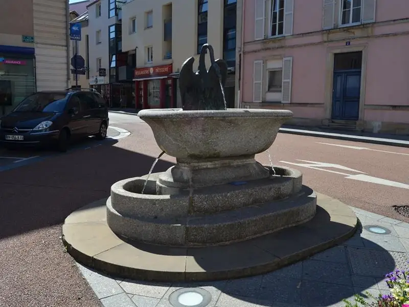 La fontaine du cygne