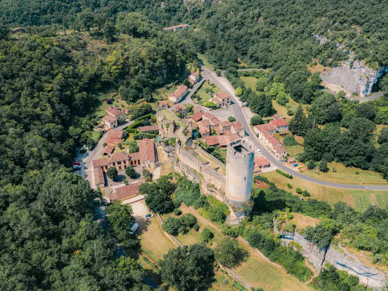 Visite guidée du château de Gavaudun