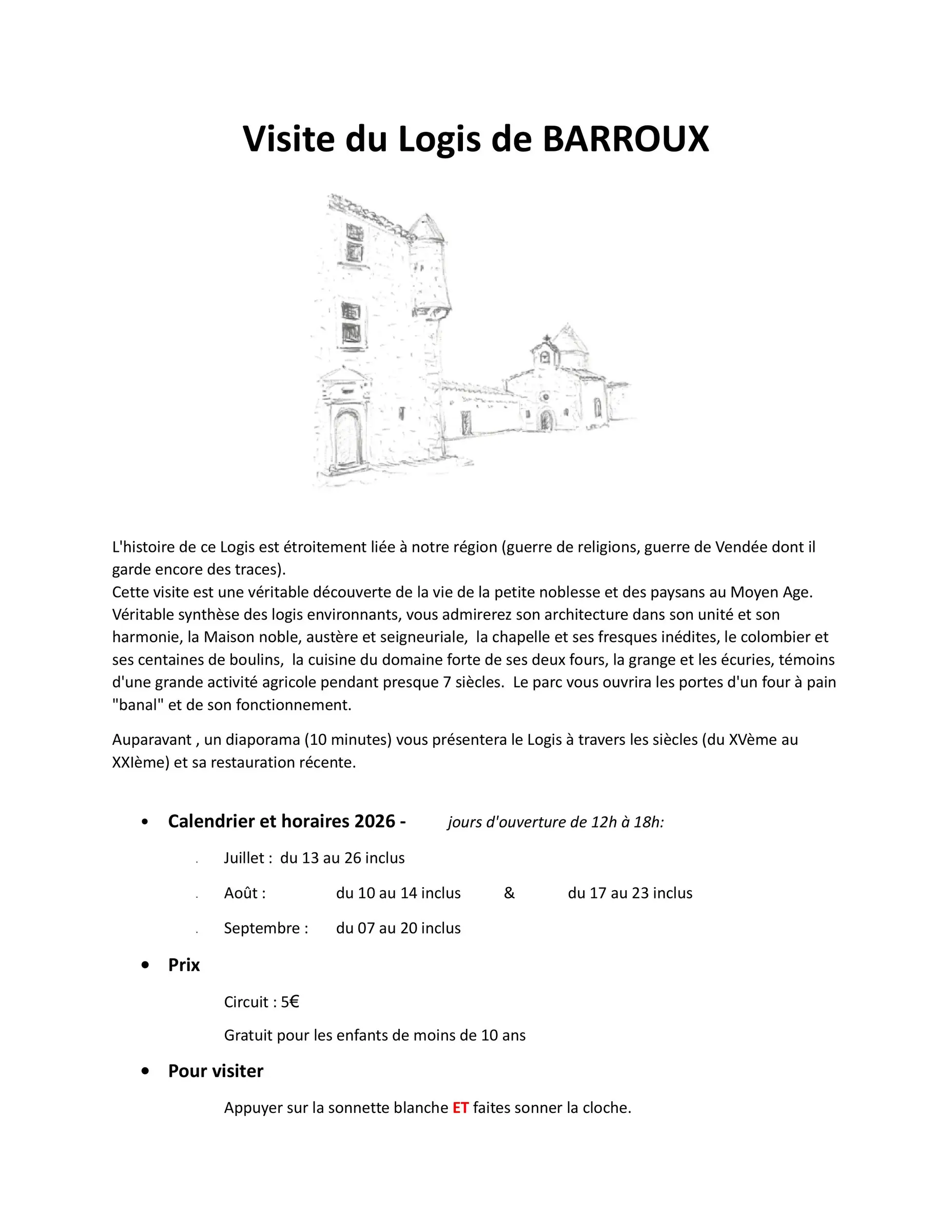 Logis de Barroux