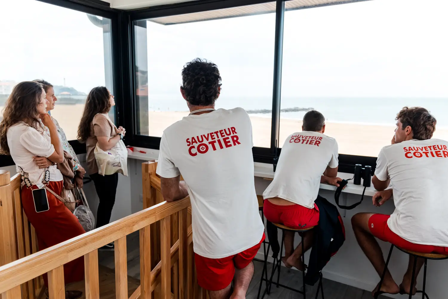 Visite des postes de secours des plages