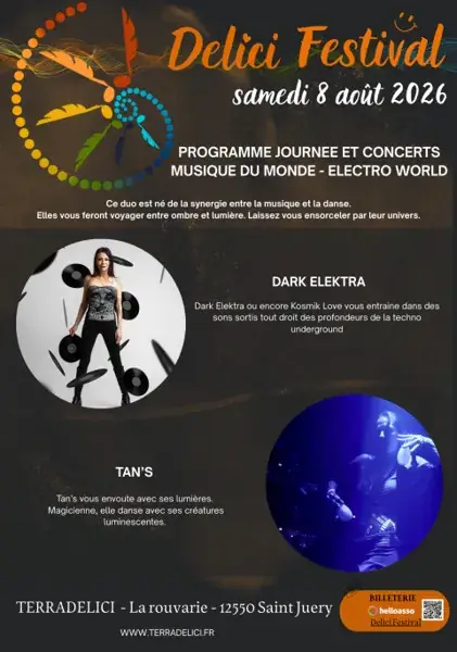 Delici Festival : Le Voyage Sensoriel Electro-World