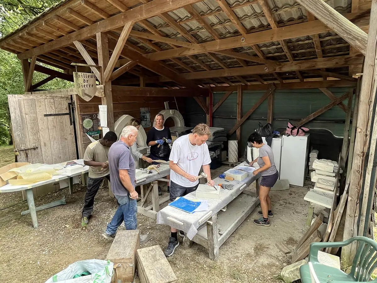 Stage chantier jeunes bénévoles
