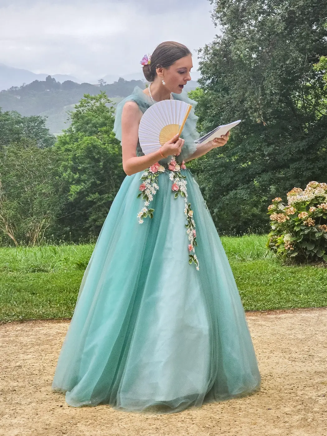 Visite "costumée" du Château Abbadia