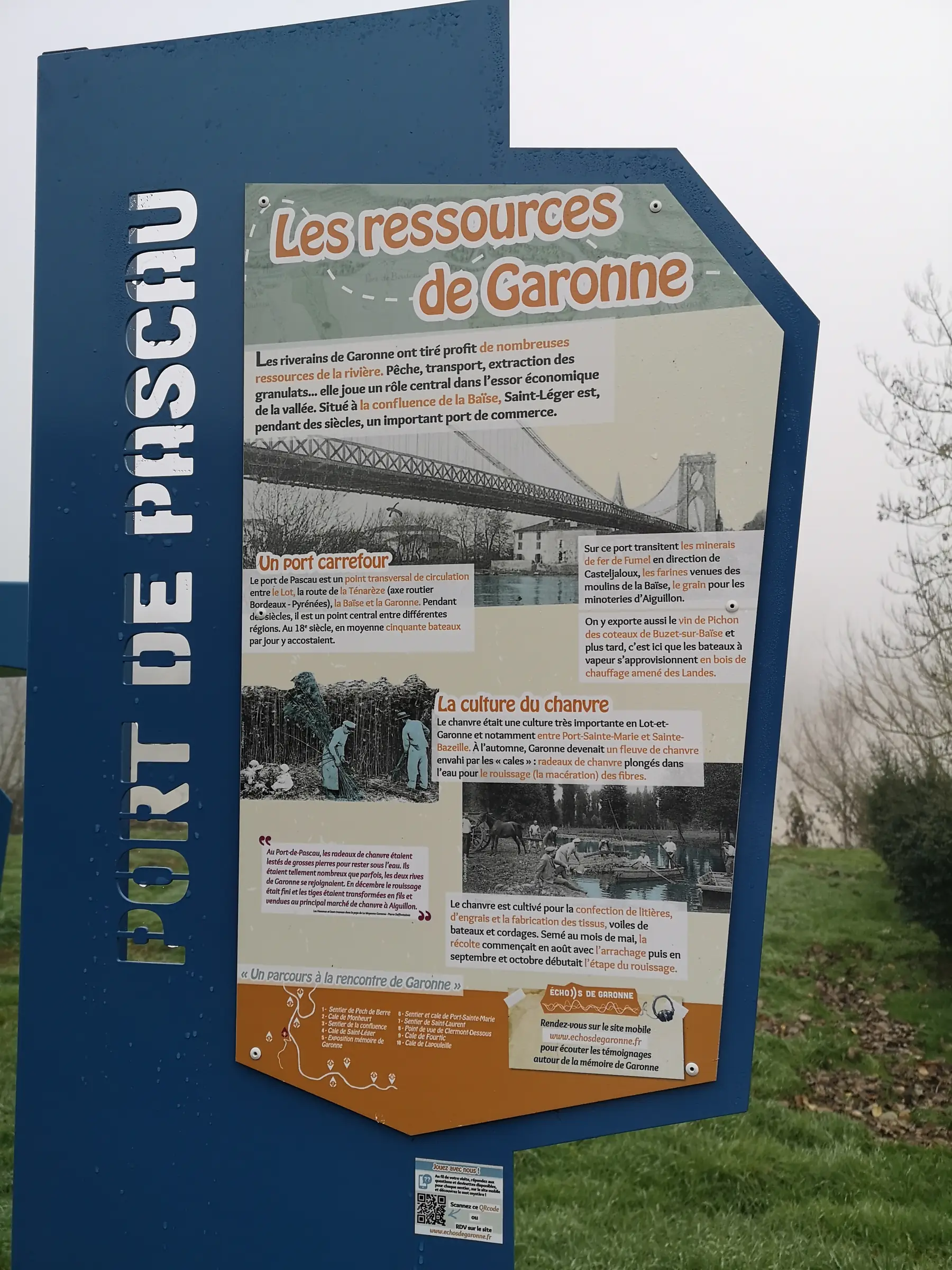 Echos de Garonne à Saint-Léger
