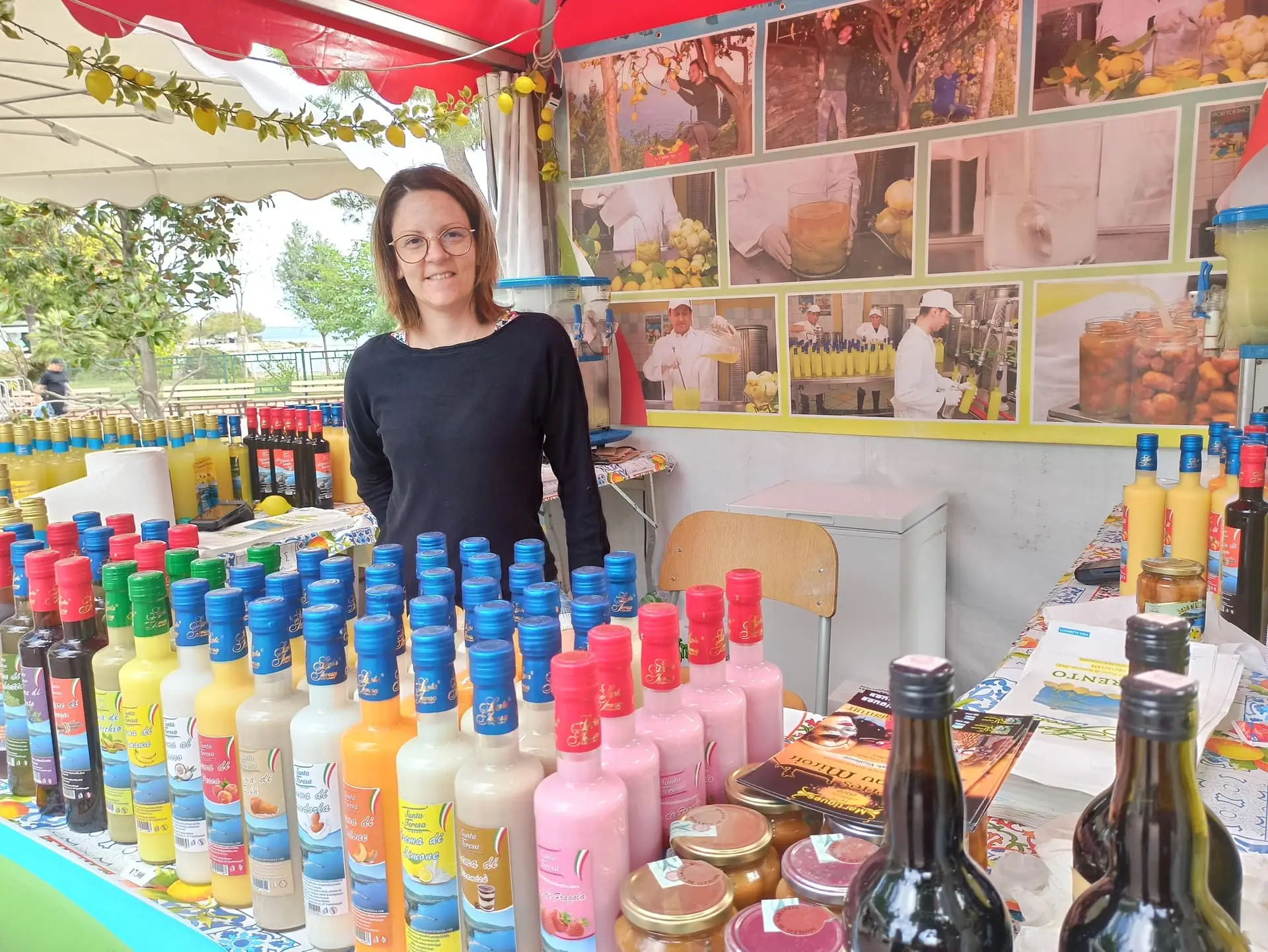 Les Italiennes, marché artisanal et gastronomique