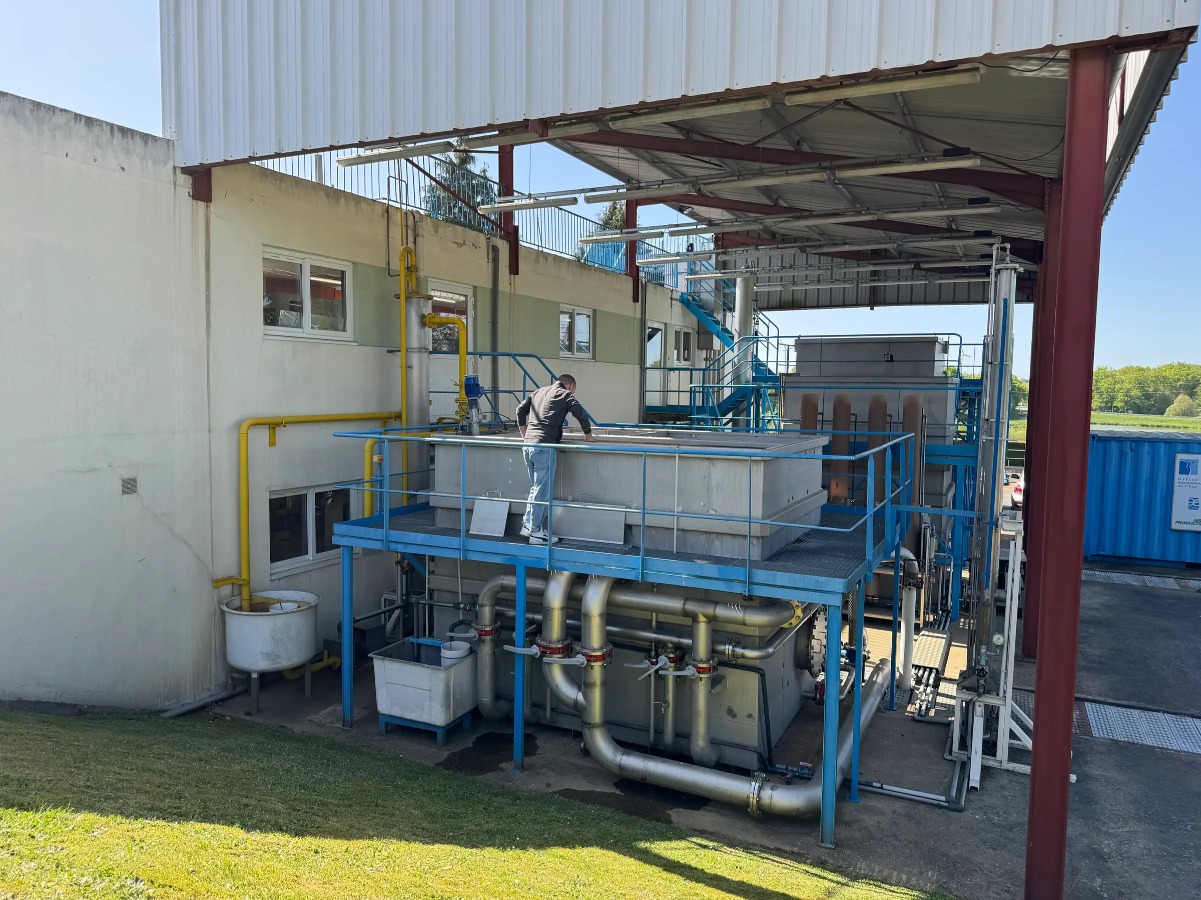 Visite de l'Office International de l'Eau à La Souterraine