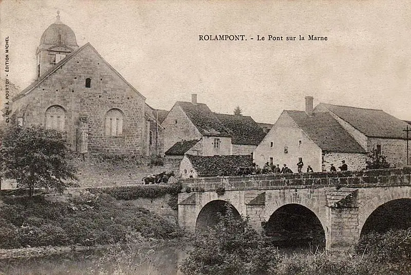 Pont de Marne à Rolampont