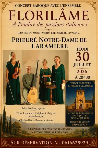 Festival de musique du prieuré de Laramière