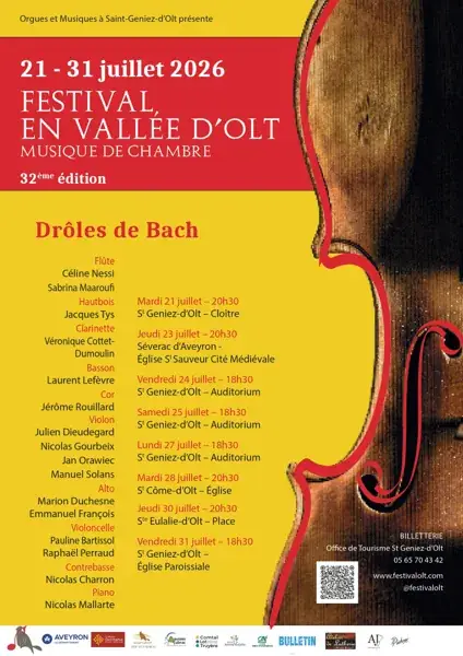 Concert du Festival de Musique en vallée d'Olt